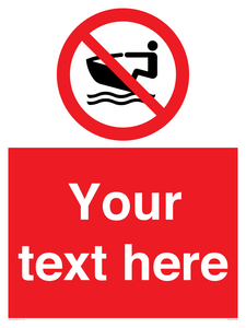 Custom No personal water craft